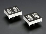 Quad Alphanumeric Display - Blue 0.54" Digits w/ I2C Backpack