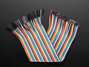 Female-Female 2.54 to 2.0mm Jumper Wires x 40