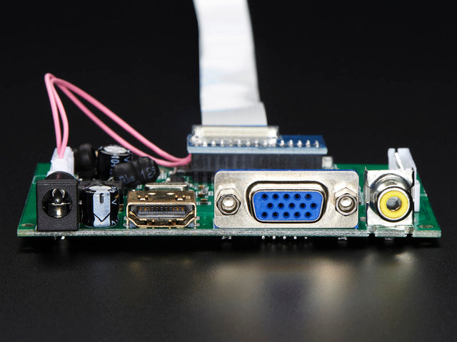 HDMI 4 Pi: 7" Display 1280x800 IPS - HDMI/VGA/NTSC/PAL