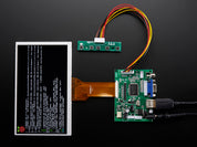 HDMI 4 Pi: 7" Display no Touchscreen 800x480 - HDMI/VGA/NTSC/PAL