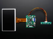HDMI 4 Pi: 7" Display no Touchscreen 800x480 - HDMI/VGA/NTSC/PAL