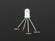 NeoPixel Diffused 5mm Through-Hole LED - 5 Pack