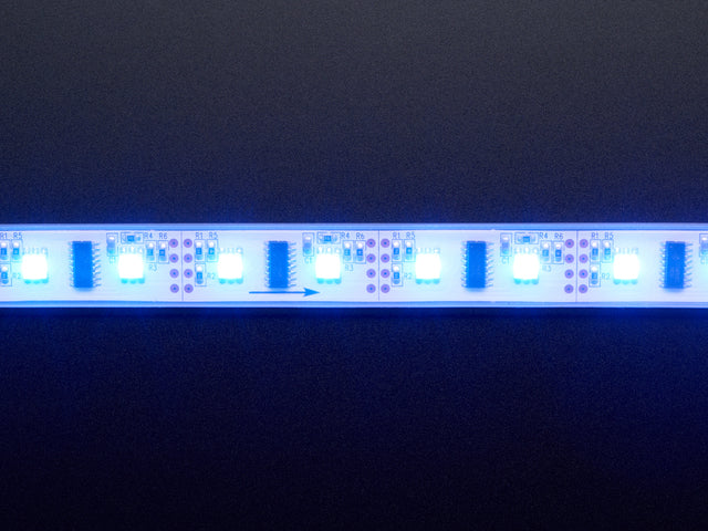 Digital RGB LED Weatherproof Strip - LPD8806 x 48 LED