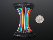 Premium Female/Female Jumper Wires - 20 x 3" (75mm)