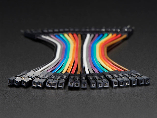 Premium Female/Male 'Extension' Jumper Wires - 20 x 3"