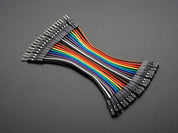 Premium Female/Male 'Extension' Jumper Wires - 20 x 3"