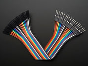 Premium Female/Male 'Extension' Jumper Wires - 20 x 6"