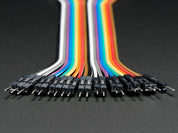 Premium Male/Male Jumper Wires - 20 x 6" (150mm)