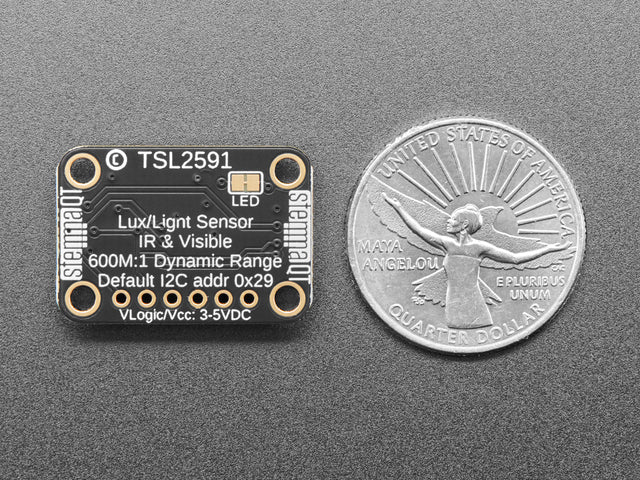 Adafruit TSL2591 High Dynamic Range Digital Light Sensor