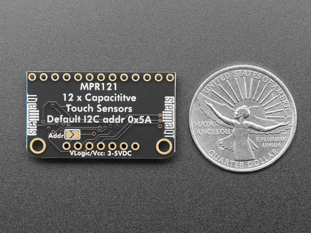 Adafruit 12-Key Capacitive Touch Sensor Breakout - MPR121