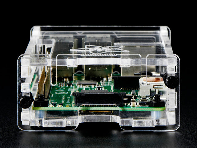Adafruit Pi Box Plus -  Enclosure for RasPi Model B+/Pi 2/ Pi 3