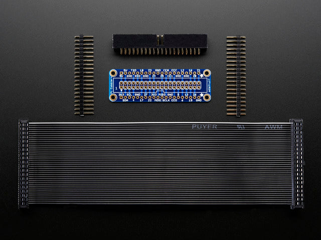Adafruit Pi Cobbler + Kit- Breakout Cable for Pi B+/A+/Pi 2/Pi 3
