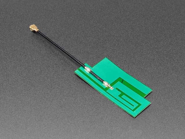 Slim Sticker-type GSM/Cellular Quad-Band Antenna - 3dBi uFL