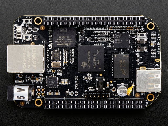 BeagleBone Black Rev C - 4GB - Pre-installed Debian