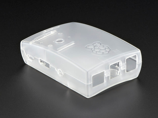 Raspberry Pi B+ / Pi 2 / Pi 3 Frosted White Enclosure