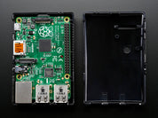 Raspberry Pi B+ / Pi 2 / Pi 3 Black Enclosure