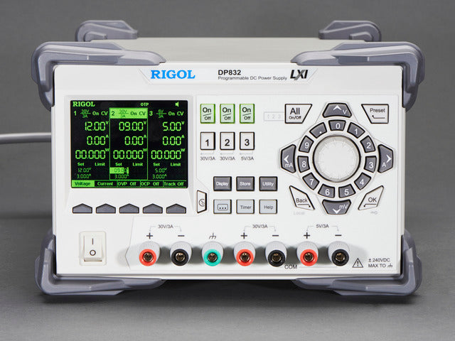 Triple Output 195 Watt Power Supply - 30V, 30V, 5V @ 3A  - DP832