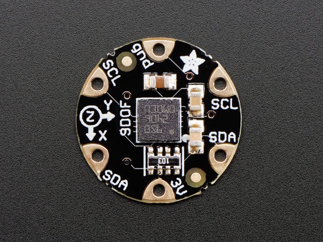 FLORA 9-DOF Accelerometer/Gyroscope/Magnetometer - LSM9DS0