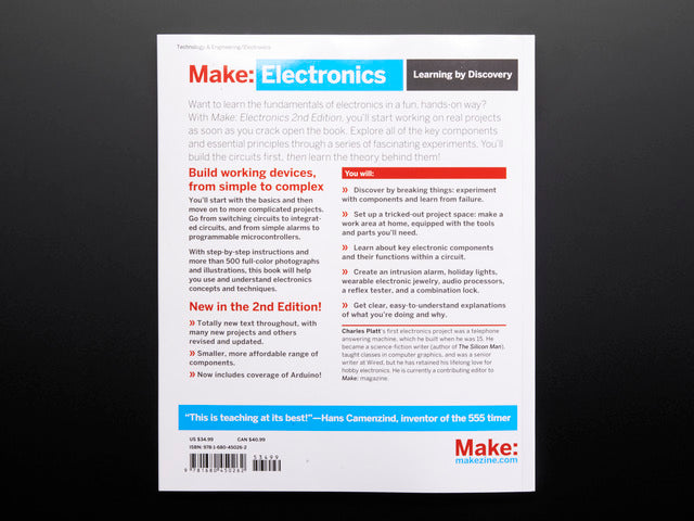 Make: Electronics (Charles Platt) - 2nd Edition
