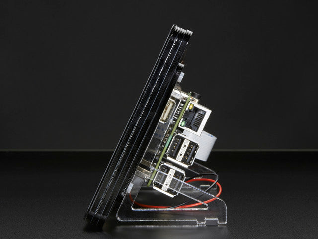 Pimoroni Raspberry Pi 7" Touchscreen Display Case - Noir