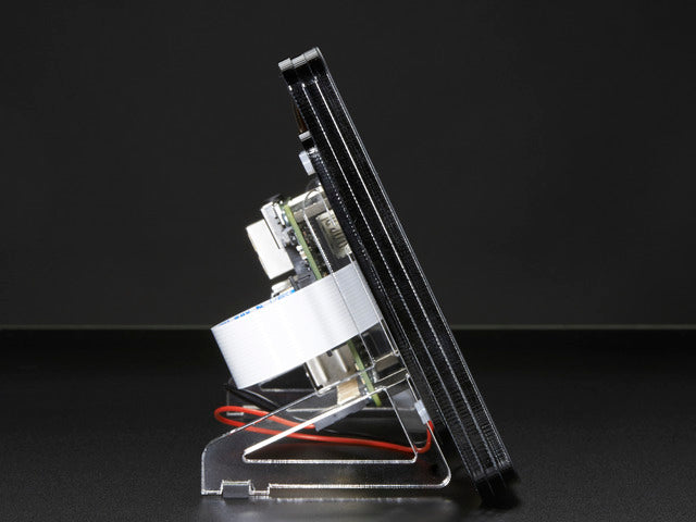 Pimoroni Raspberry Pi 7" Touchscreen Display Case - Noir