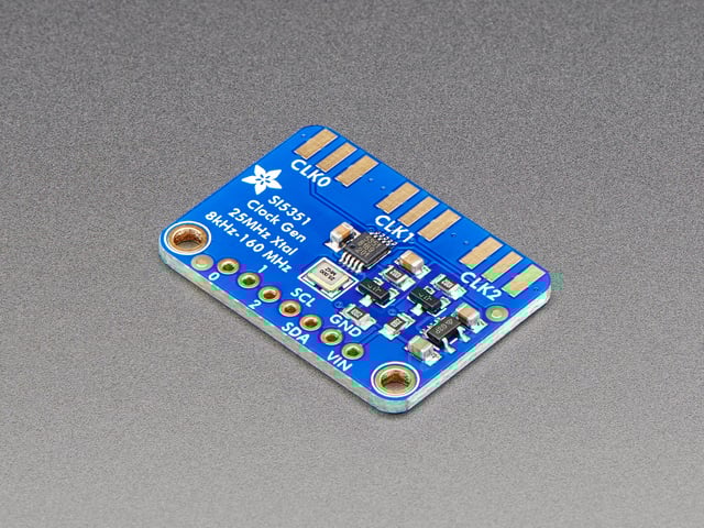 Adafruit Si5351A Clock Generator Breakout Board - 8KHz to 160MHz