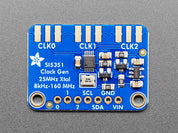 Adafruit Si5351A Clock Generator Breakout Board - 8KHz to 160MHz