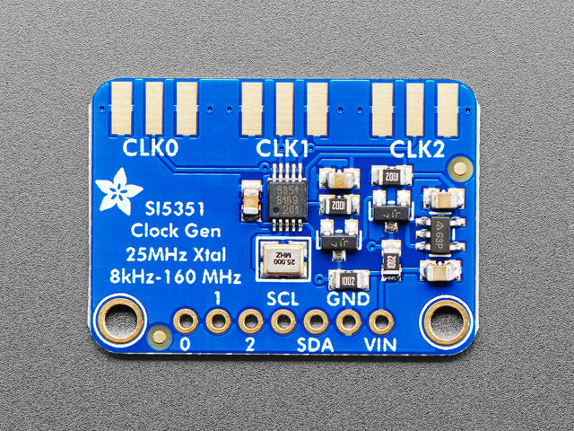Adafruit Si5351A Clock Generator Breakout Board - 8KHz to 160MHz