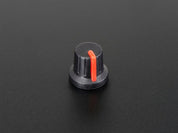 Potentiometer Knob - Soft Touch T18 - Red