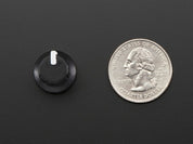 Potentiometer Knob - Soft Touch T18 - White