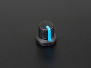 Potentiometer Knob - Soft Touch T18 - Blue