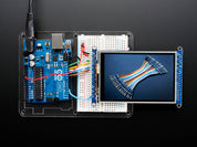 3.5" TFT 320x480 + Touchscreen Breakout Board w/MicroSD Socket