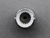 Slim Metal Potentiometer Knob - 10mm Diameter x 15mm - T18