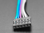 6-conductor 0.1" socket-socket cable