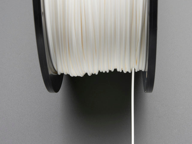 PLA Filament for 3D Printers - 1.75mm Diameter - White - 1KG
