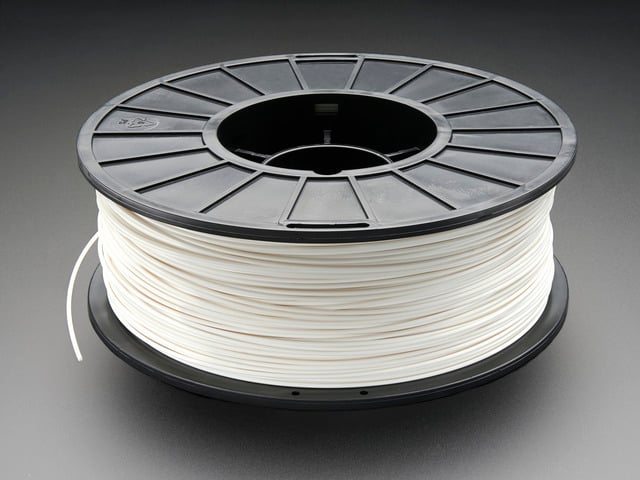 ABS Filament for 3D Printers - 1.75mm Diameter - White - 1KG