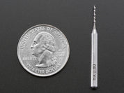 Carbide Square End Mill - 1/8" Shaft - 0.8mm Diameter