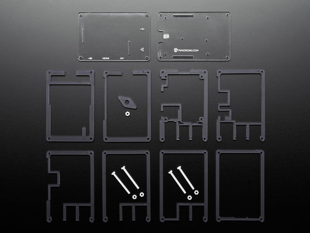 Ninja Pibow - Enclosure for Raspberry Pi Model B+ / Pi 2 / Pi 3