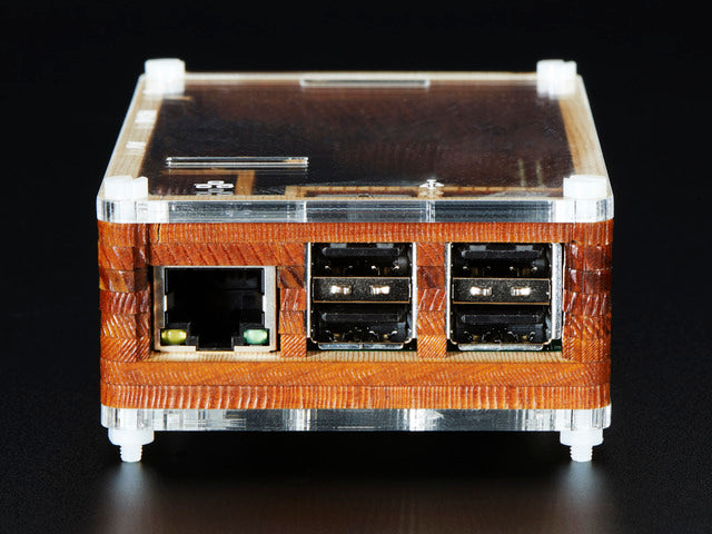 Timber Pibow - Enclosure for Raspberry Pi Model B+ Computers