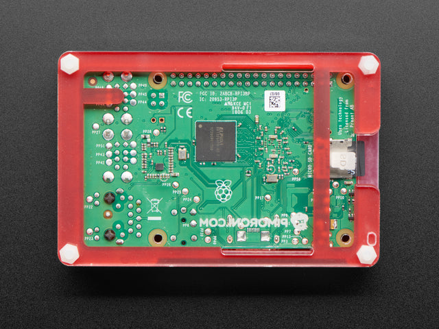 Pibow Coupé - Enclosure for Raspberry Pi 2 / B+ / Pi 3 / Pi 3 B