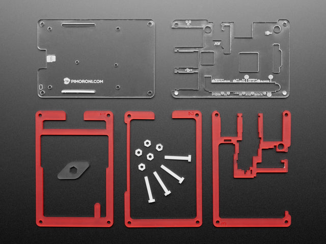 Pibow Coupé - Enclosure for Raspberry Pi 2 / B+ / Pi 3 / Pi 3 B