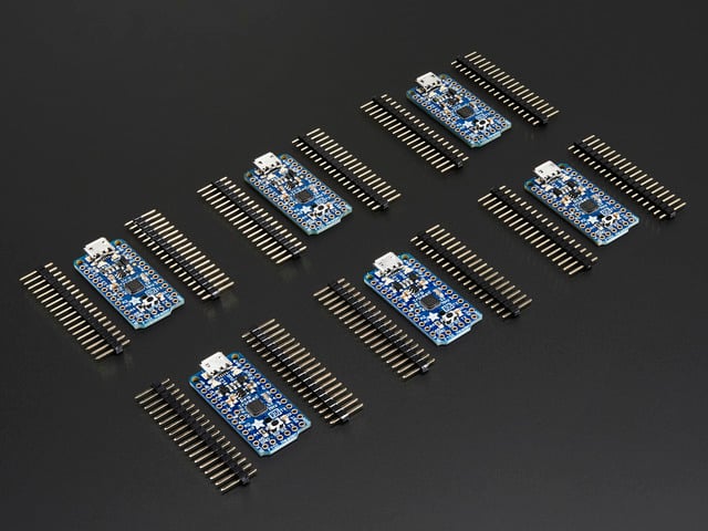 Adafruit Pro Trinket 6-Pack - 3 x 3V and 3 x 5V Trinkets