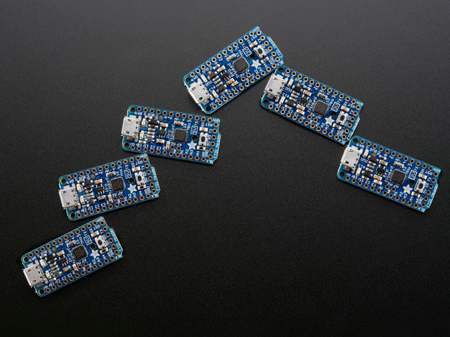 Adafruit Pro Trinket 6-Pack - 3 x 3V and 3 x 5V Trinkets