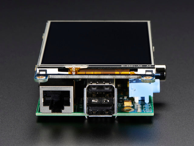PiTFT - Assembled 480x320 3.5" TFT+Touchscreen for Raspberry Pi