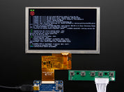 HDMI 4 Pi: 5" Display w/Touch and Mini Driver - 800x480 HDMI
