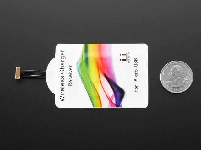 Universal Qi Wireless Charging Module - 20mm Forward MicroUSB