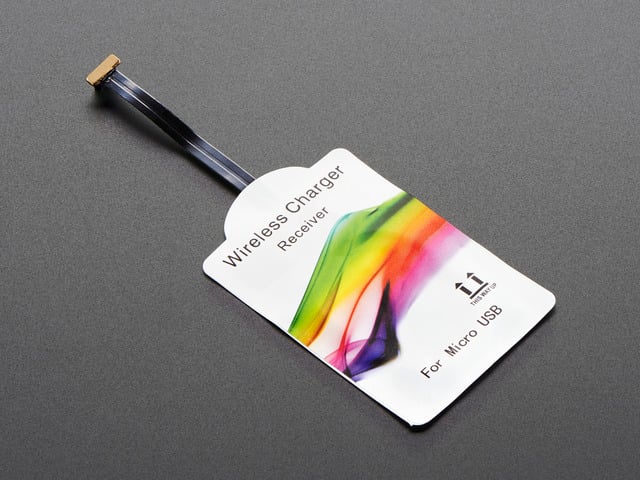 Universal Qi Wireless Charging Module - 60mm Forward MicroUSB