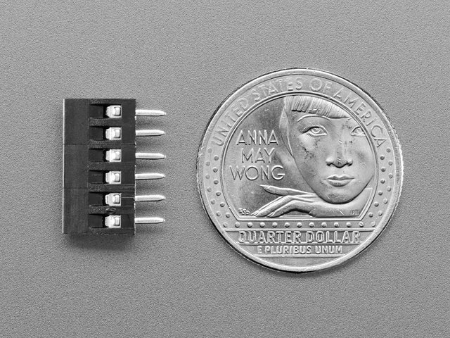 2.54mm/0.1" Pitch Terminal Block - 6-pin