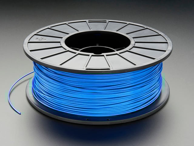 PLA Filament for 3D Printers - 1.75mm Diameter - Blue - 1KG