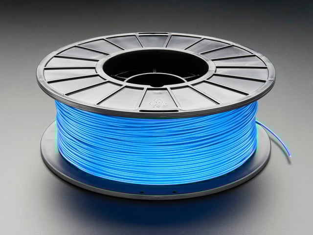 ABS Filament for 3D Printers - 3mm Diameter - Blue - 1KG